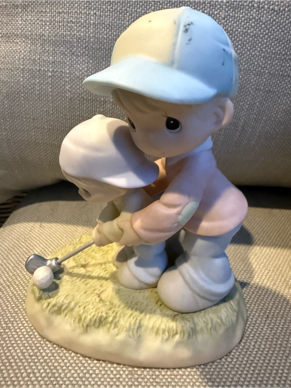 Precious Moments Little Boy Golf Figurine